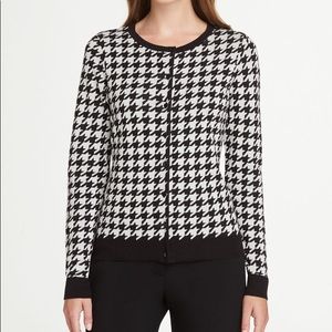 Ann Taylor black & white cardigan [NWT] - Size M